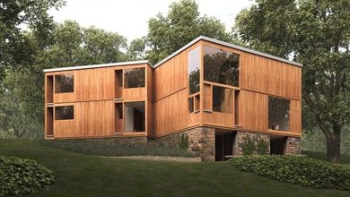 پاورپوینت تحلیل 2 نمونه ویلا خارجی