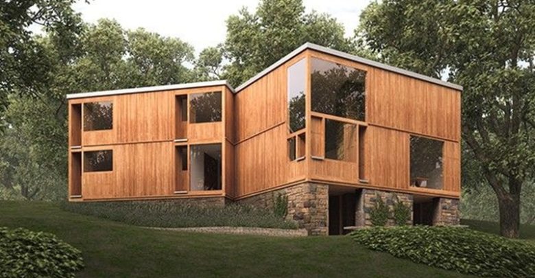 پاورپوینت تحلیل 2 نمونه ویلا خارجی